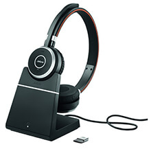 Tai nghe Jabra Evolve 65 UC Stereo (kèm đế sạc)