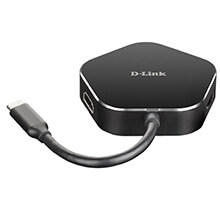 4-in-1 USB-C Hub D-Link DUB-M420