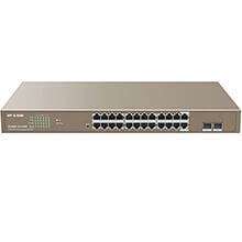 24-Port GE PoE Switch IP-COM G3326P-24-410W