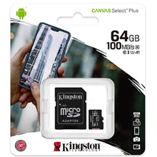 Thẻ nhớ Micro SDHC KINGSTON 64GB 