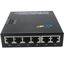 6-port FE Switch G-NET G-UES-2FX6TX-SC20