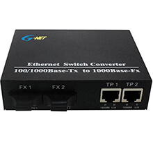 2-port GE Switch G-NET G-UES-2GX2GT-SC20