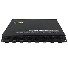 2-port GE Switch G-NET G-UES-8FX2GT-SC20A/B
