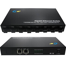 2-port GE Switch G-NET G-UES-8GX2GT-SC20