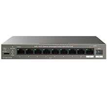 8-Port GE PoE Switch IP-COM G1110PF-8-102W