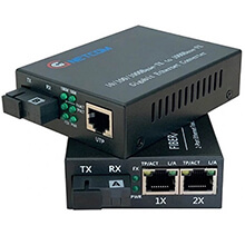 Bộ chuyển đổi quang điện 10/100/1000Mbps GNETCOM GNC-2111S/GNC-2112S