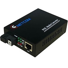 Bộ chuyển đổi quang điện PoE 10/100/1000Mbps GNETCOM GNC-6101GE-20A