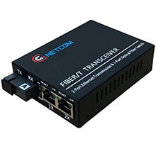 Bộ chuyển đổi quang điện PoE 10/100Mbps GNETCOM GNC-6102FE-25A