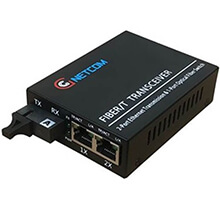 Bộ chuyển đổi quang điện PoE 10/100/1000Mbps GNETCOM GNC-6102GE-20A