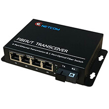 Media Converter GNETCOM GNC-6104FE-25A