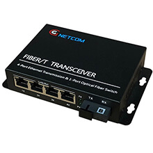 Media Converter GNETCOM GNC-6104FE-25B