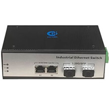 Bộ chuyển đổi quang công nghiệp 10/100/1000Mbps HO-LINK G-IES-2SFP2EG-20S