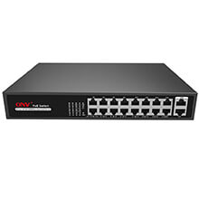 16-port Gigabit PoE Switch ONV H3016PS