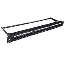 Patch panel 24P Unshielded CAT6 LS LS-PP-UC6-24P-F-ECO