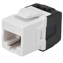 Modular Jack LS Cat6A (LS-MJ-UC6A-WH-ERI)