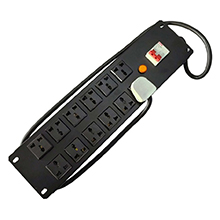 Thanh nguồn PDU 12 cổng rack 19” có CB ATC12-PUC