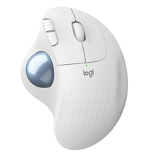 Chuột bi xoay không dây Logitech ERGO M575 for Business (Trắng)