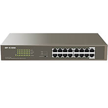 16-Port Gigabit PoE Switch IP-COM G1116P-16-150W