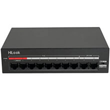 8-Port 10/100Mbps PoE Switch HILOOK DS-3E0110MP-60