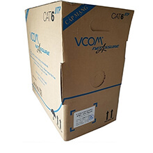 Cáp mạng VCOM CAT6 UTP 24AWG L624003