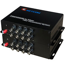 Bộ chuyển đổi Video Quang GNETCOM HL-8V-20T/R-720P