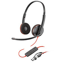 Tai nghe Poly BW 3220 USB-C + USB-C/A Adapter (8X2J9A6)