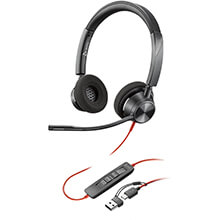 Tai nghe Poly Blackwire 3320 Stereo USB-C (8X219AA)