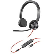 Tai nghe Poly Blackwire 3325 Stereo USB-C (8X221AA)