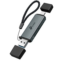 Đầu đọc USB Type-C/A sang SD và microSD TP-Link UA430D