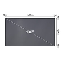Màn chiếu tương phản cao 100 inch ALR Epson ELPSC35                      